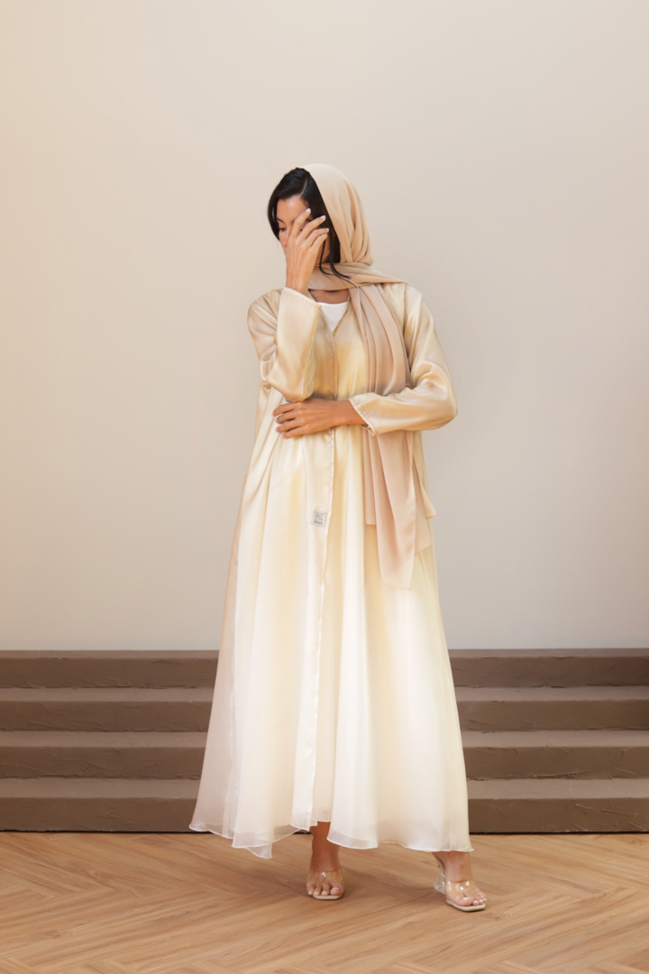 Basic Ombré (Beige Abaya) - Ready to Wear