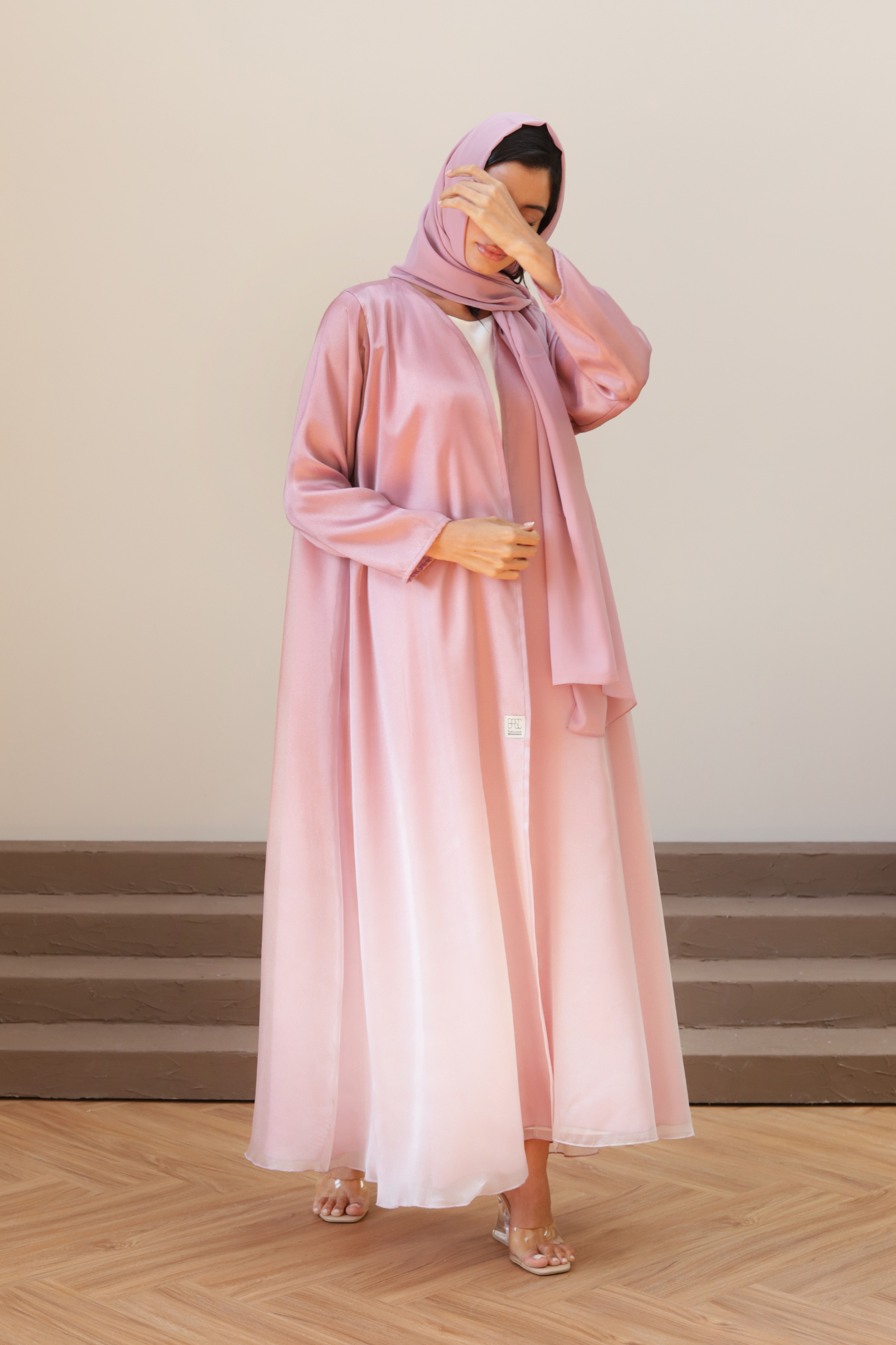 Basic Ombré (Pink Abaya) - BasicAbaya