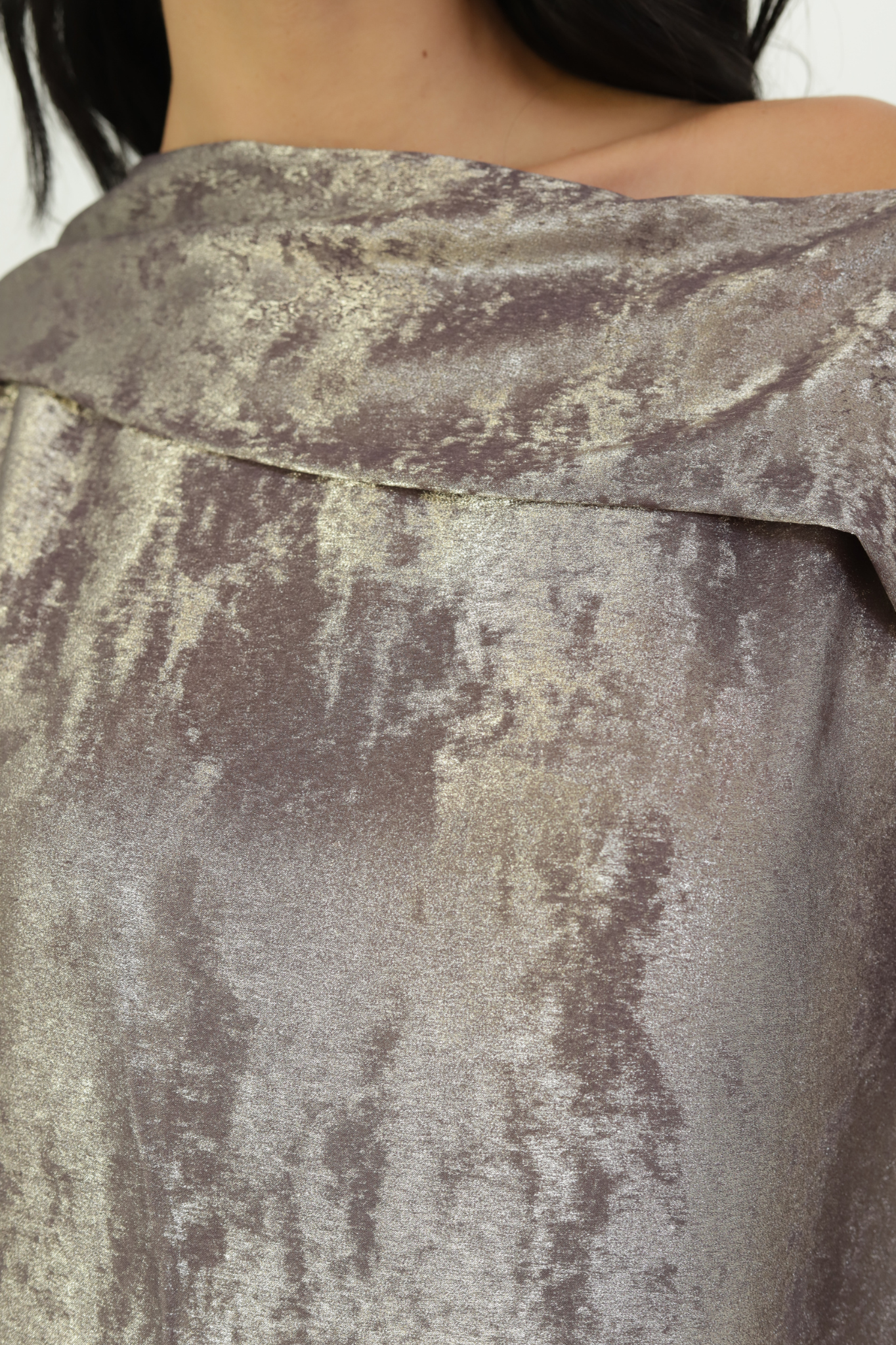 Basic Clouds Set (Grey Abaya with Dress) - BasicAbaya