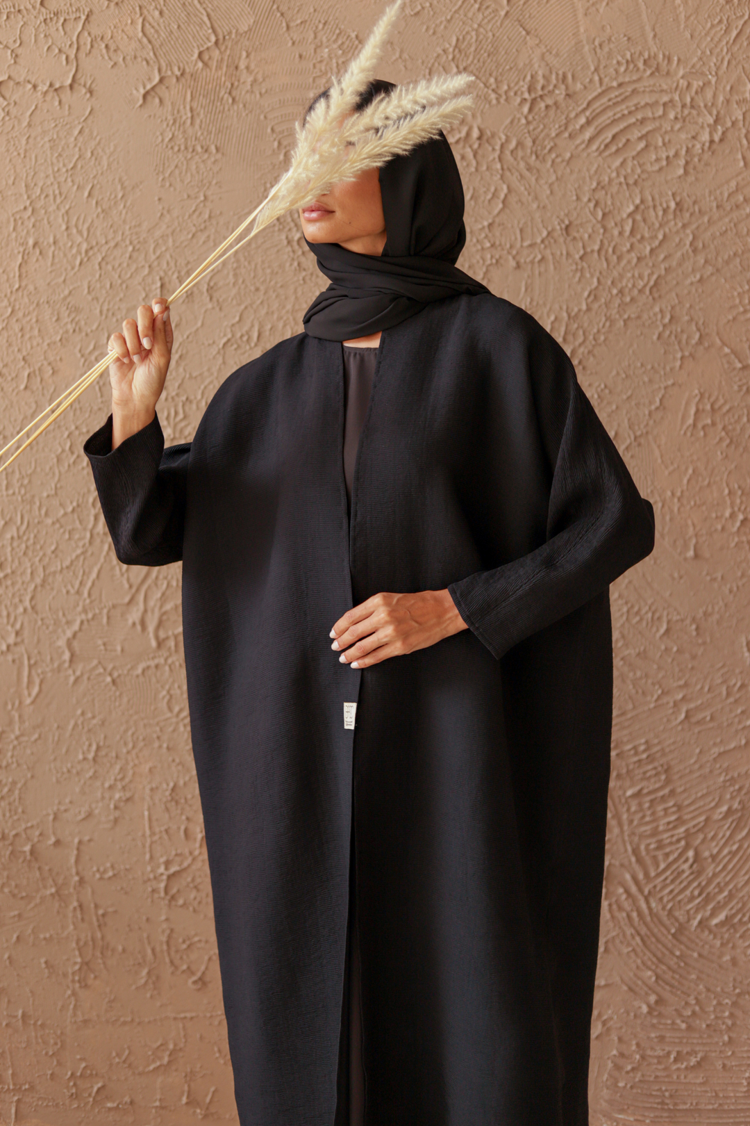 Basic Corduroy (Black Abaya) - Ready to Wear