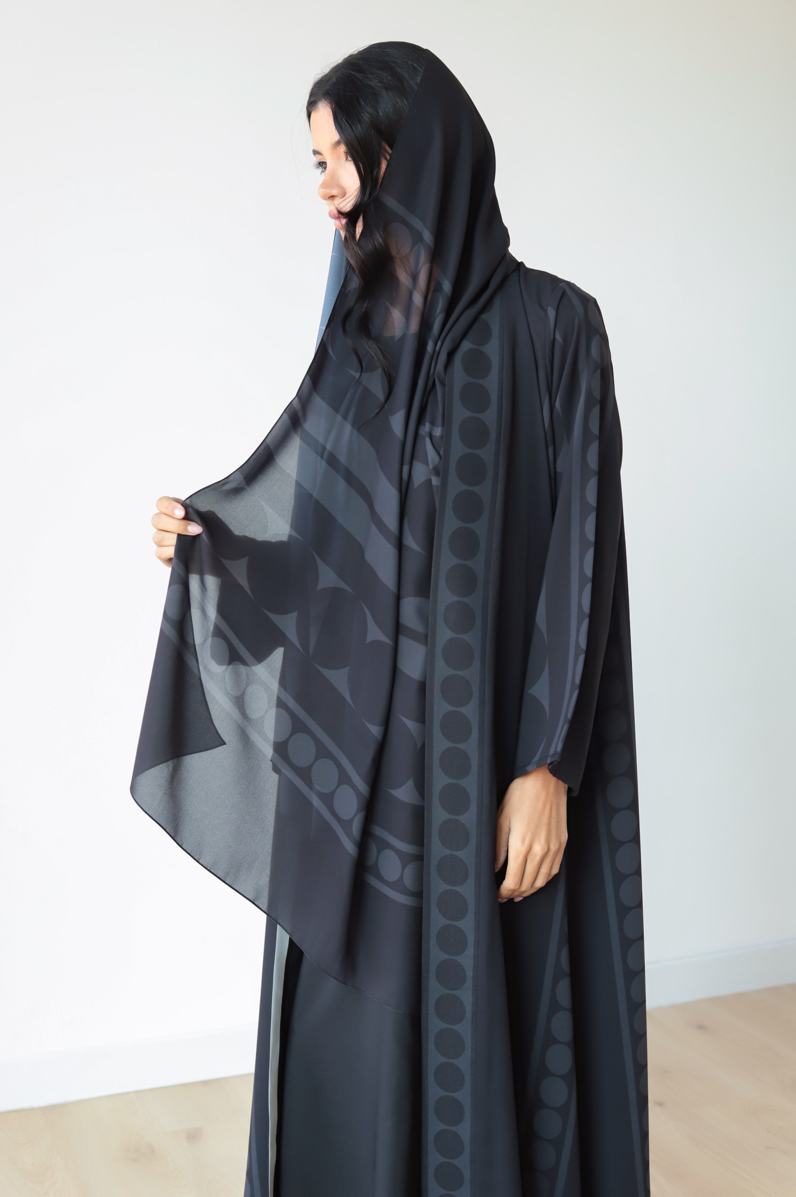 Basic Shapes (Black Abaya)