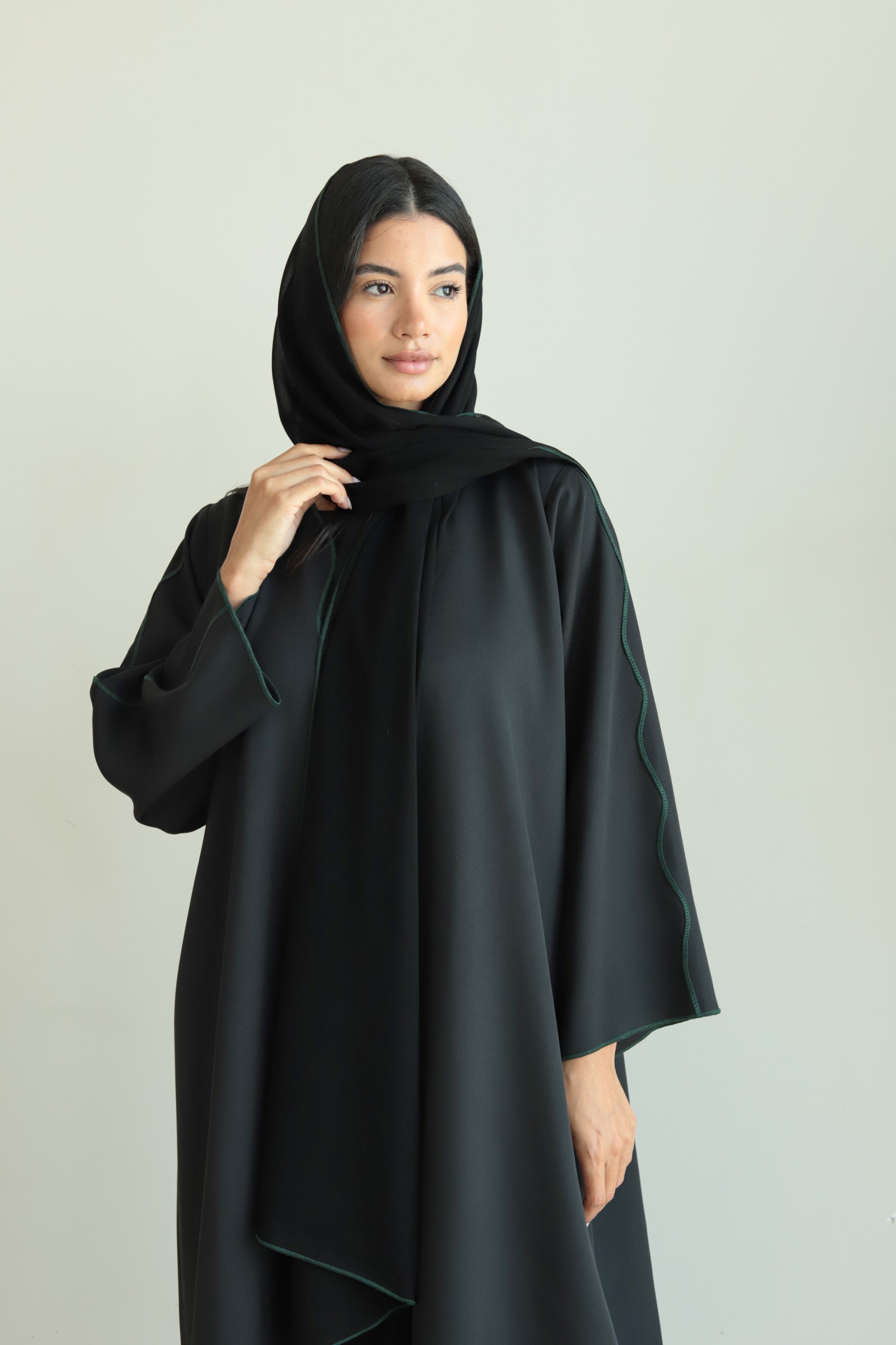Basic Waves ( Black Abaya )
