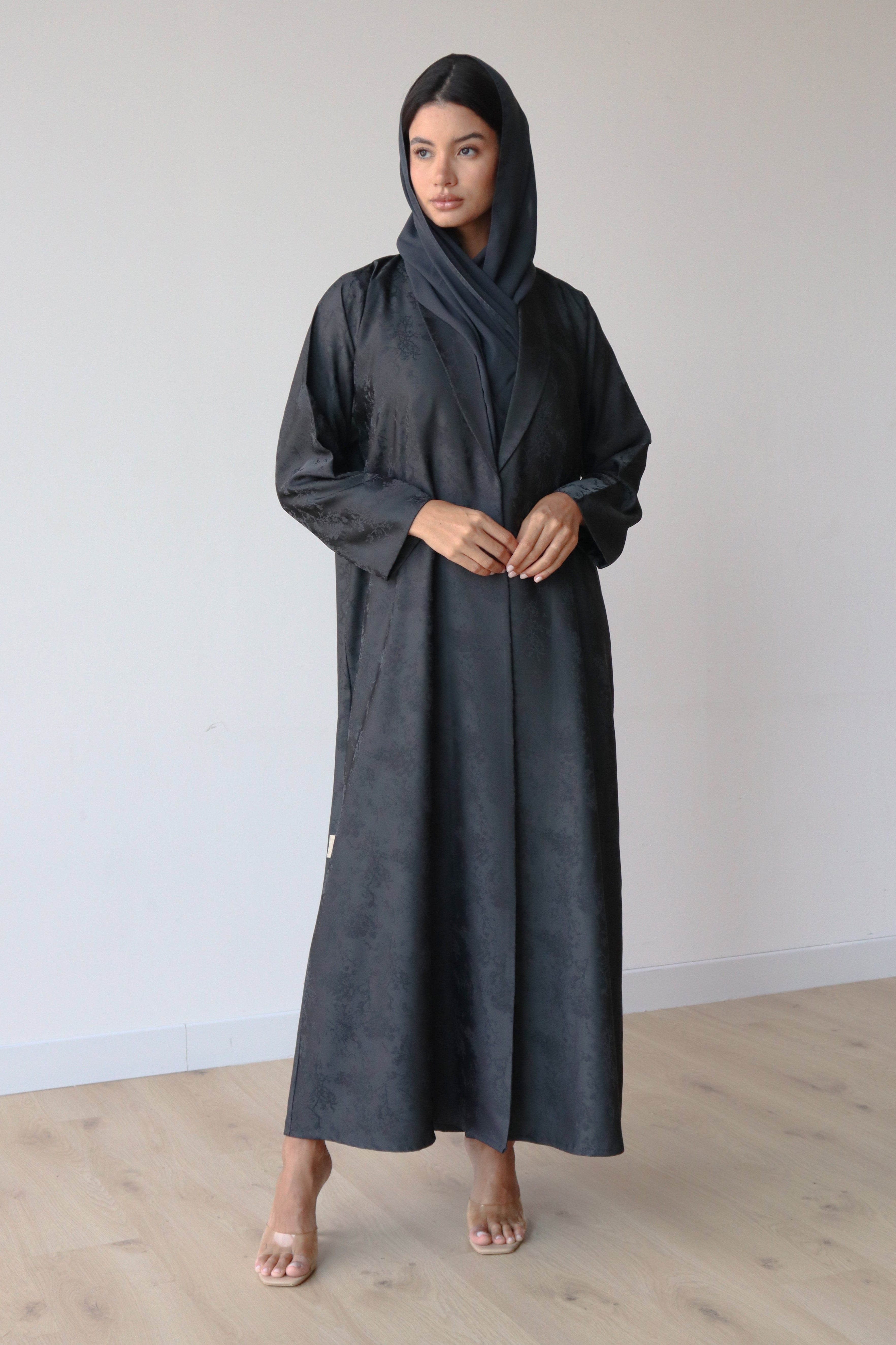 Basic Formal (Dark Ash Abaya)