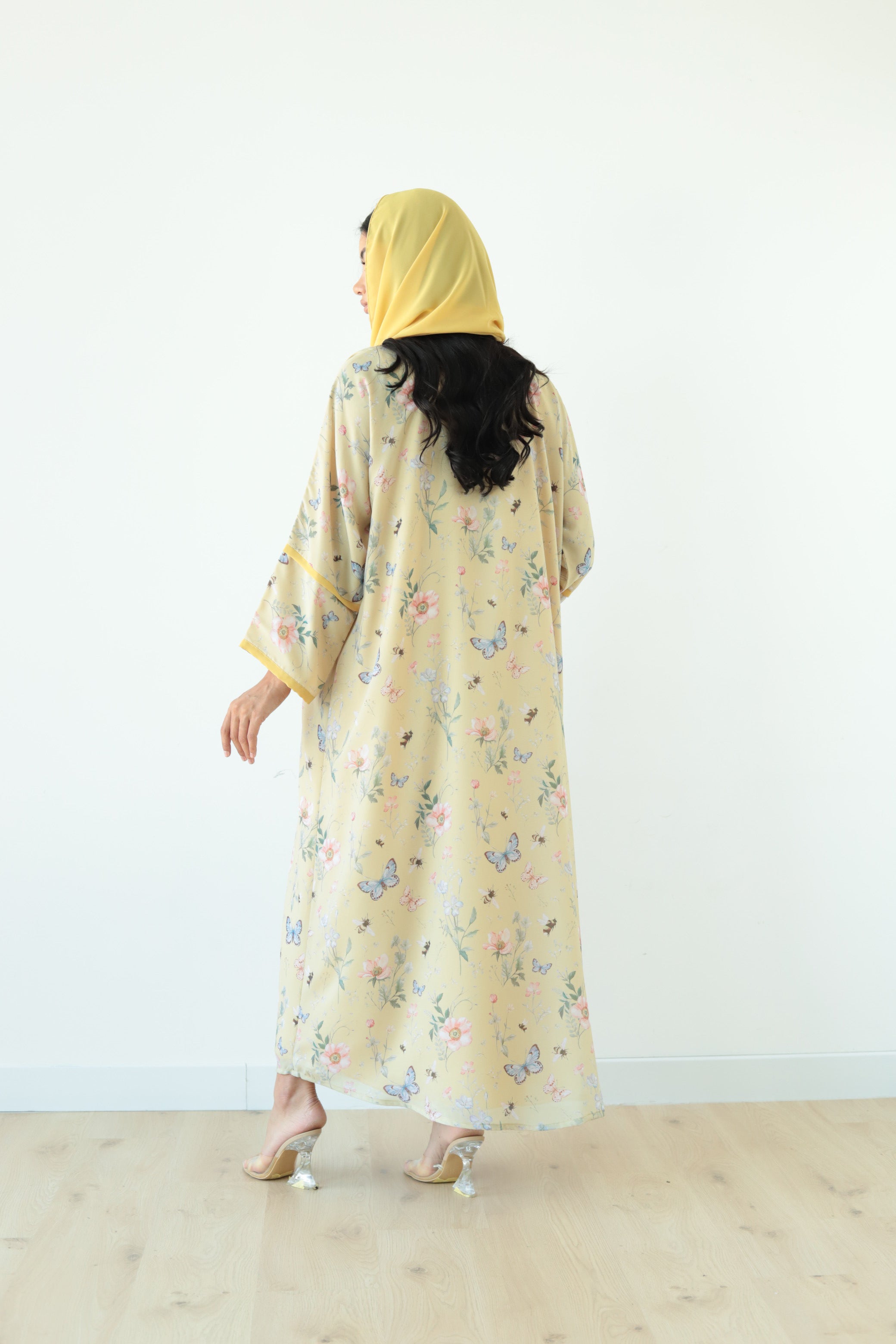 Basic Flowers (Yellow Abaya)