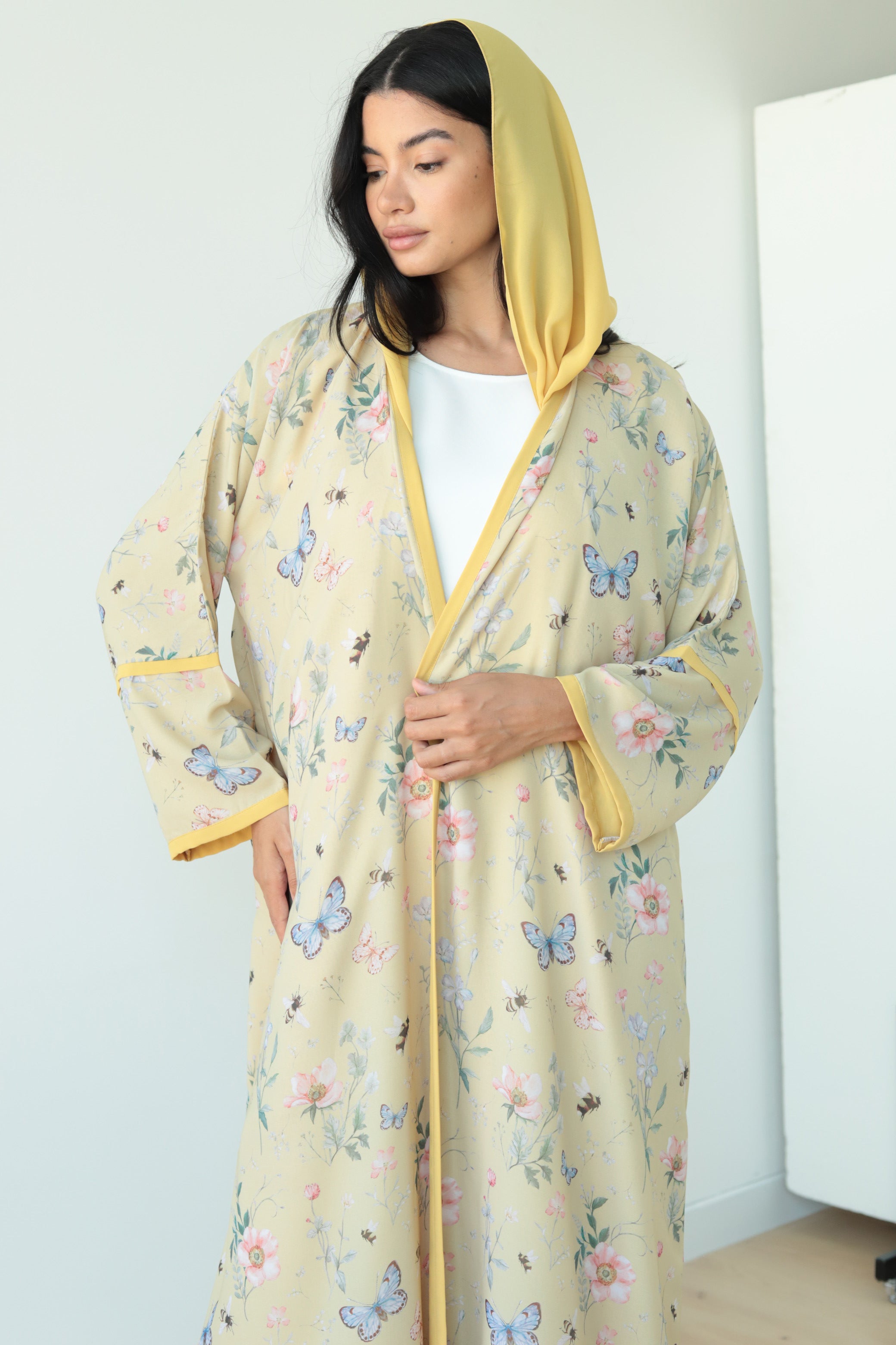 Basic Flowers (Yellow Abaya)