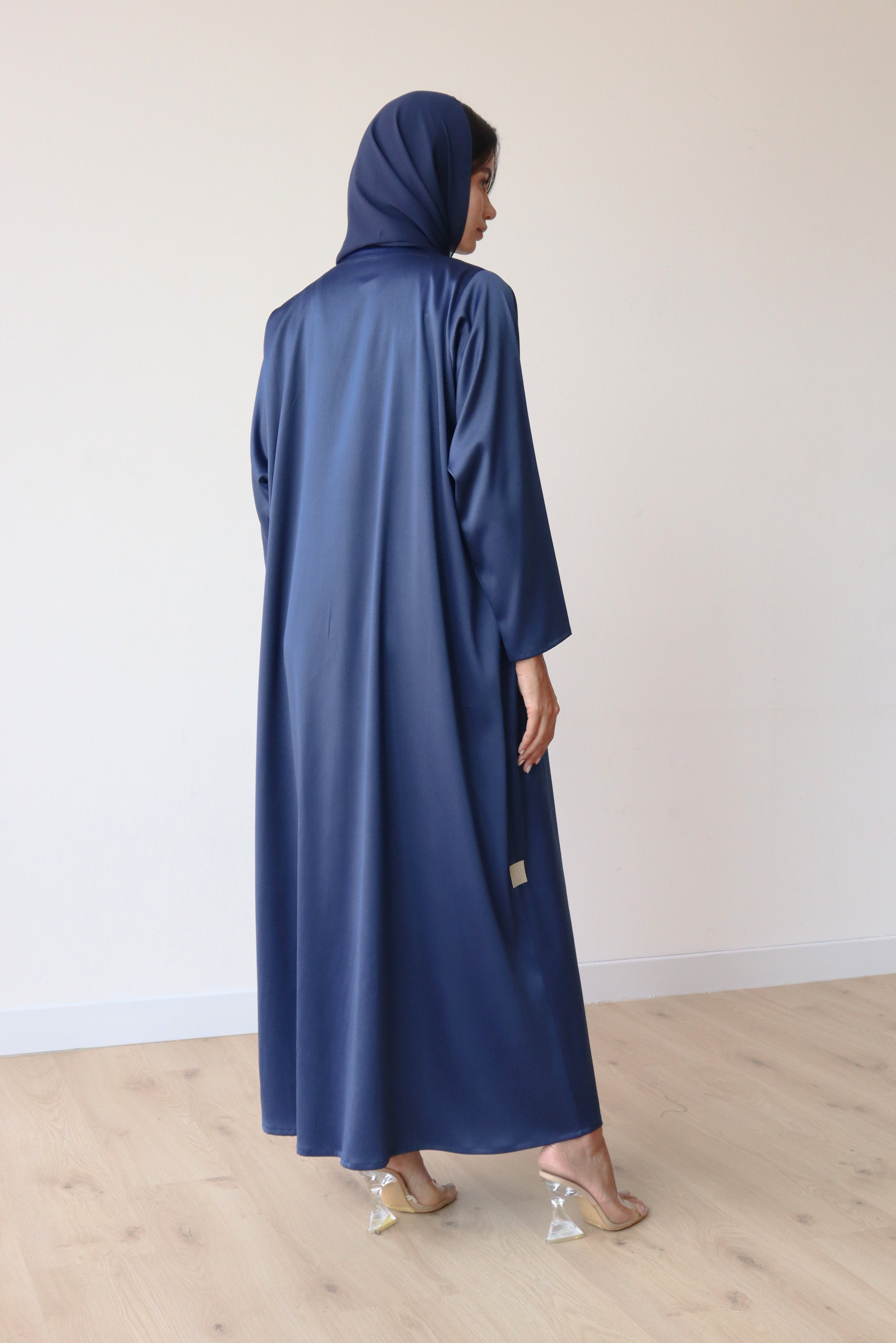 Basic Formal Elegance (Blue Abaya)
