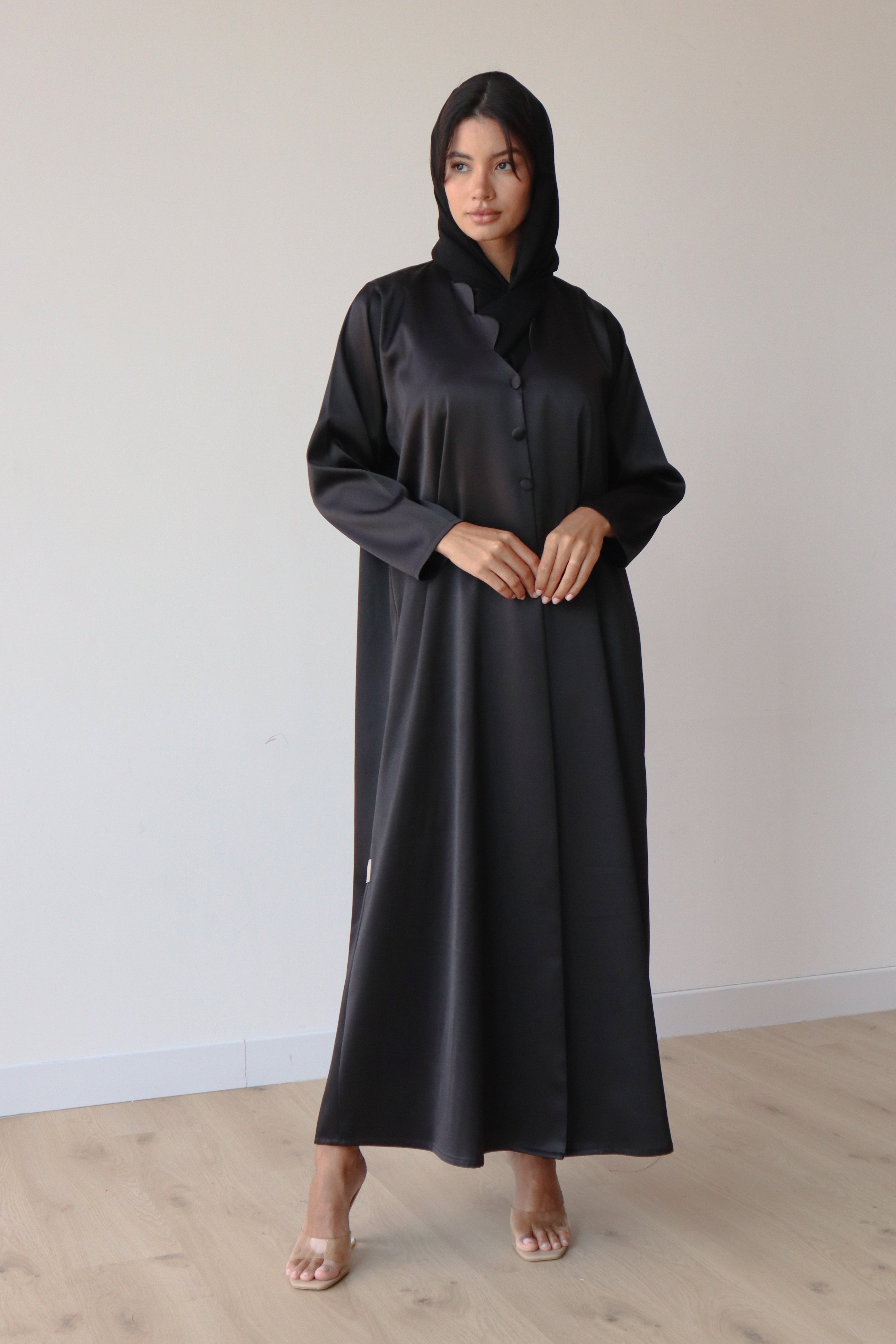 Basic Formal Elegance (Black Abaya)