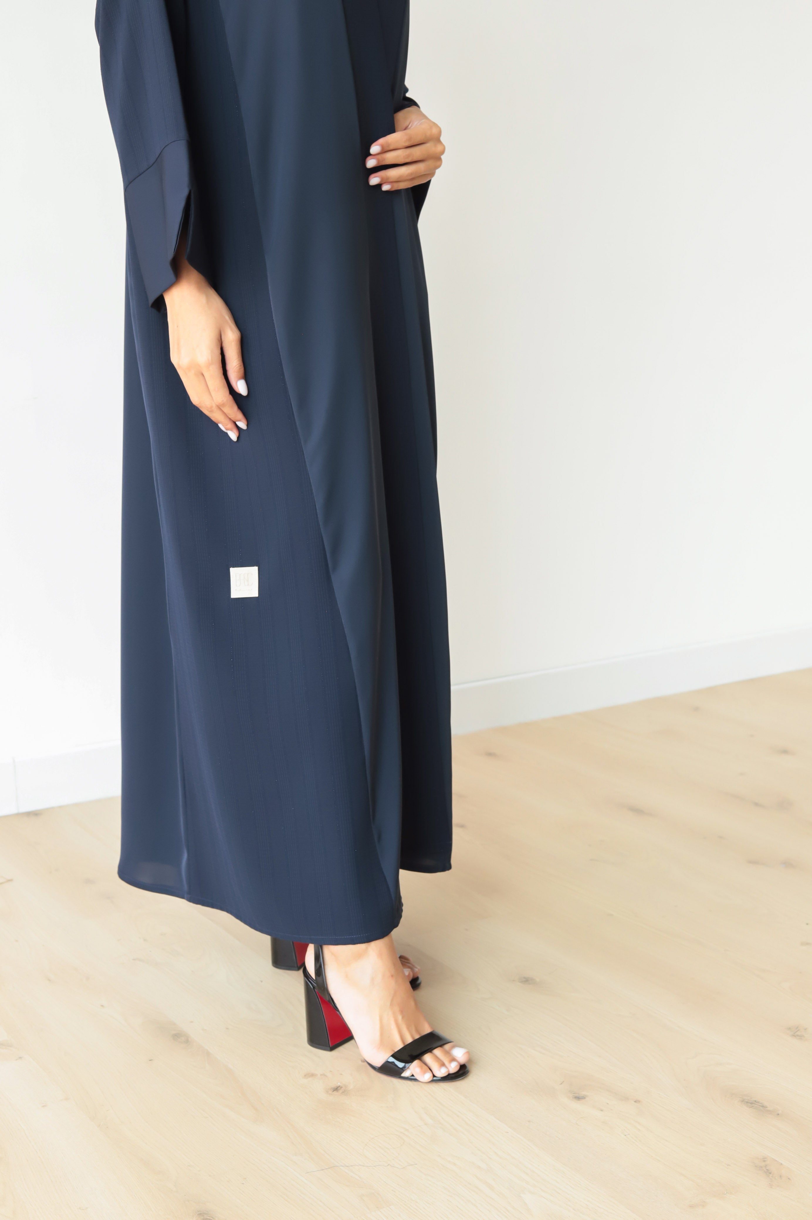 Basic Nada Panel (Blue Abaya) - BasicAbaya