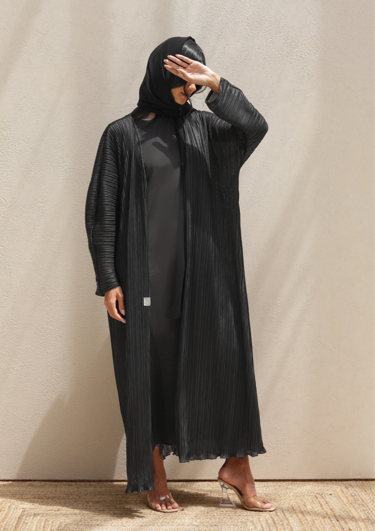 Basic Eid (Black Abaya) - BasicAbaya