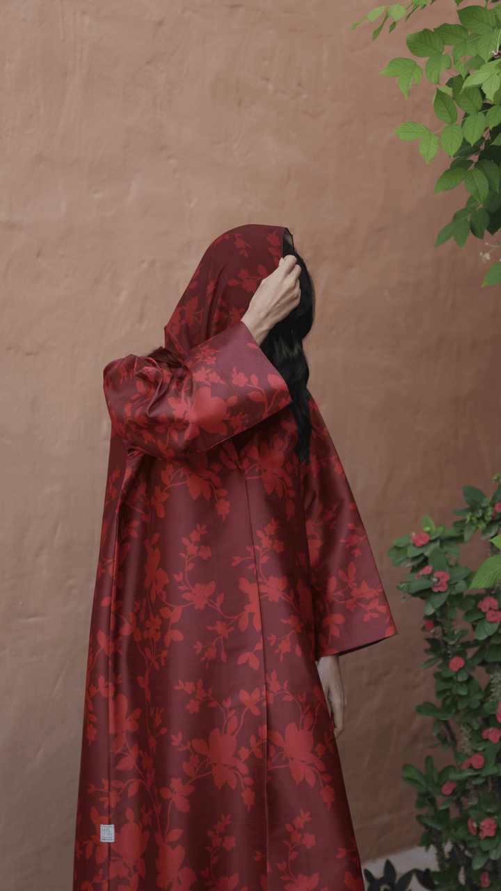 Basic Fall (Maroon Abaya) - Ready to Wear