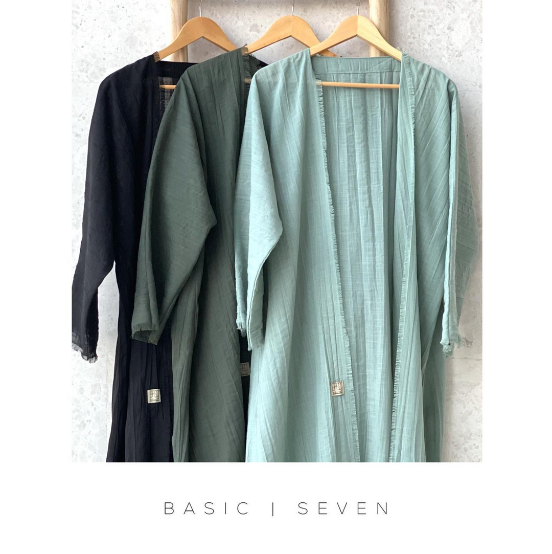 Basic 07 Seven ABAYAS collection 1 by BASIC ABAYA DUBAI