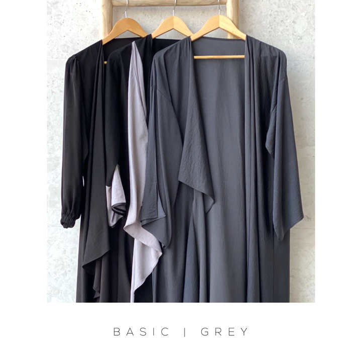 Basic Grey (A) - BasicAbaya