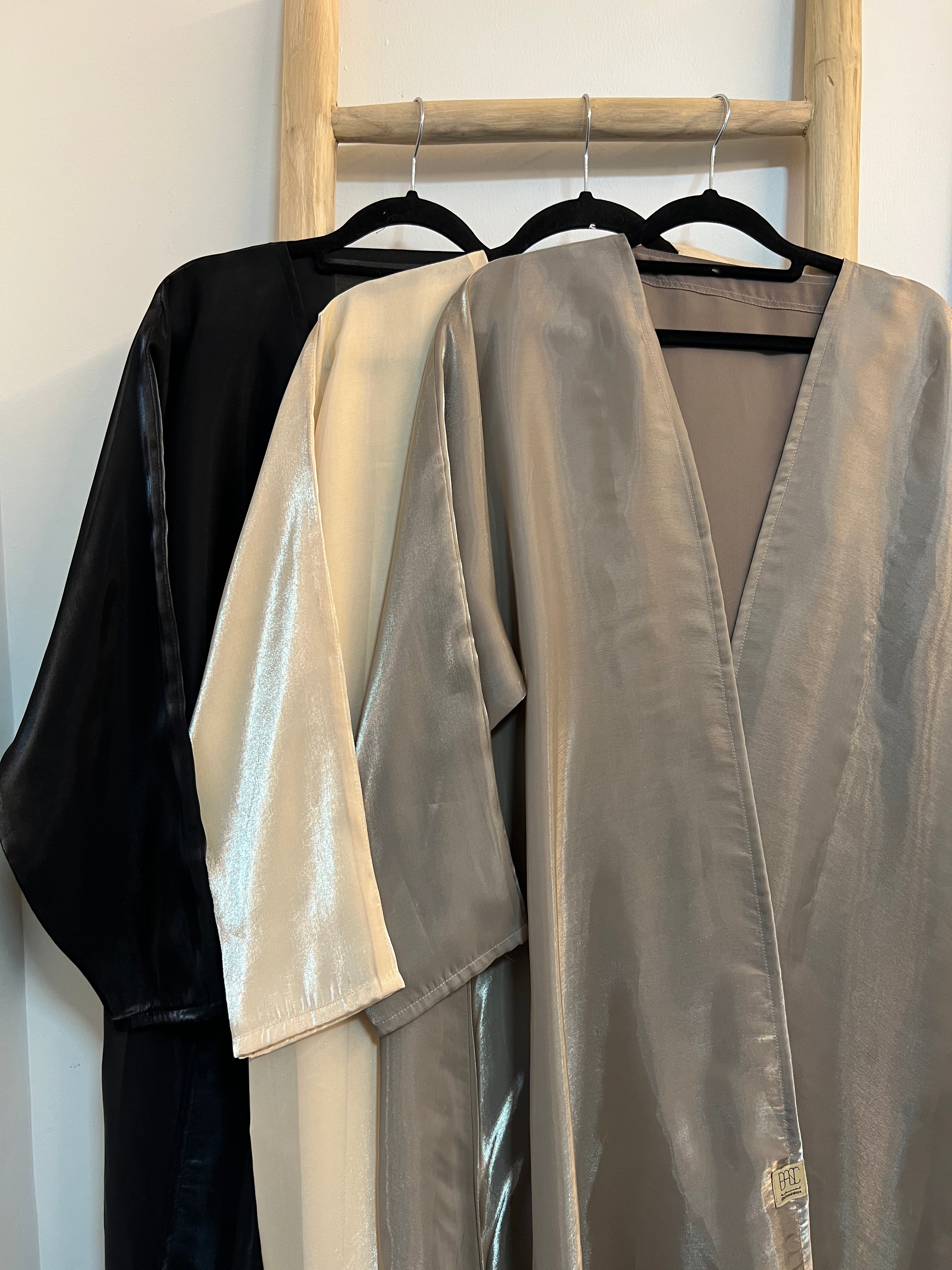 Basic Organza (Black) - BasicAbaya